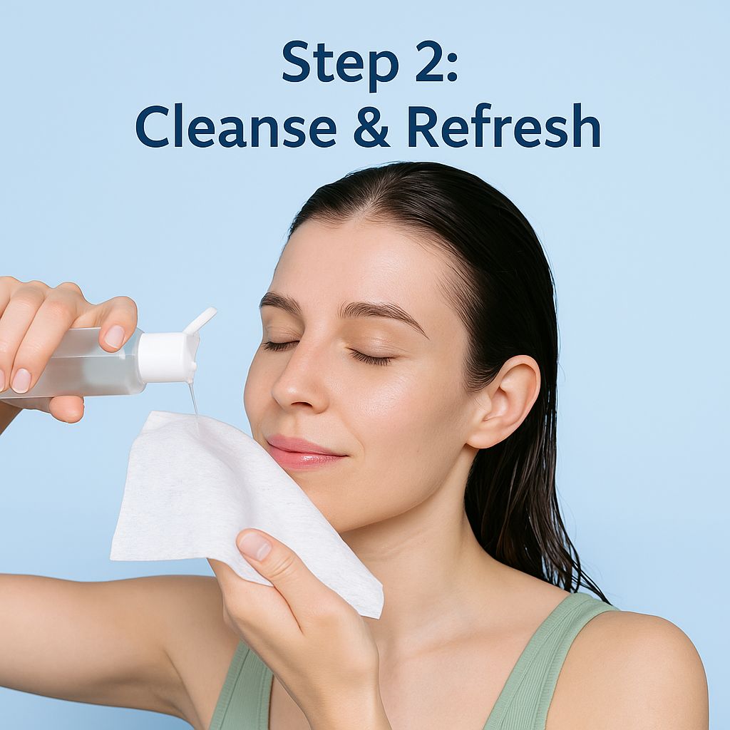 Step 2: Cleanse & Refresh