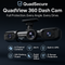 QuadView™ 360 Dash Cam – Ultra HD 4-Channel Car Camera with Night Vision, Parking Guard, Motion Detection & Full Road Protection